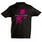 Preview: T-Shirt Kindergartenkind 2023 mit Einhorn, 100% Baumwolle, T-Shirt Farbe: schwarz