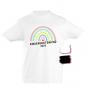 Preview: T-Shirt Kindergartenkind 2023 mit Regenbogen, 100% Baumwolle, verschiedene T-Shirt-Farben, Cover